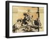 Facade Detail of City's Finest Baroque Church of Holy Trinity, Bratislava, Slovakia-Richard Nebesky-Framed Photographic Print