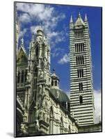 Facade, Dome and Bell Tower of Duomo Santa Maria Del Fiore, Florence-Gjon Mili-Mounted Photographic Print