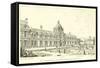 Facade Du Chateau Des Tuileries Donnant Sur Le Petit Parc, Cote Oriental, En 1575-null-Framed Stretched Canvas