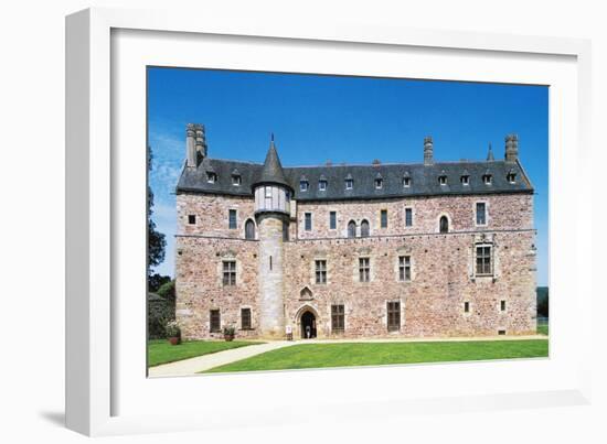 Facade, Facade of Roche Jagu Castle-null-Framed Giclee Print