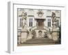 Facade, Inner Courtyard, Vranov Chateau, South Moravia, Czech Republic-Upperhall-Framed Photographic Print