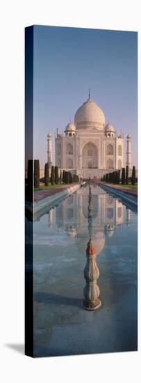 Facade of a Building, Taj Mahal, Agra, Uttar Pradesh, India-null-Stretched Canvas