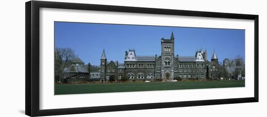 Facade of a Building, University of Toronto, Toronto, Ontario, Canada-null-Framed Photographic Print