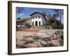 Facade of a Church, Mission San Luis Obispo, San Luis Obispo, San Luis Obispo County, California...-null-Framed Photographic Print