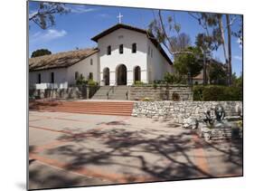 Facade of a Church, Mission San Luis Obispo, San Luis Obispo, San Luis Obispo County, California...-null-Mounted Photographic Print