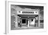 Facade of a gas station, Shamrock, Texas, USA-null-Framed Photographic Print