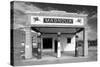 Facade of a gas station, Shamrock, Texas, USA-null-Stretched Canvas