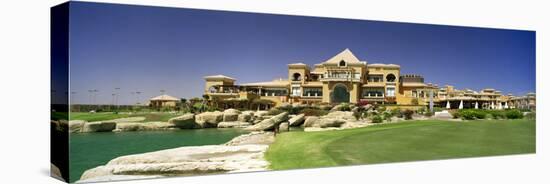 Facade of a Golf Course, the Cascades Golf and Country Club, Soma Bay, Hurghada, Egypt-null-Stretched Canvas