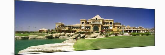 Facade of a Golf Course, the Cascades Golf and Country Club, Soma Bay, Hurghada, Egypt-null-Mounted Photographic Print