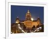 Facade of a Government Building, Iowa State Capitol, Des Moines, Iowa, USA-null-Framed Photographic Print