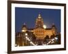 Facade of a Government Building, Iowa State Capitol, Des Moines, Iowa, USA-null-Framed Photographic Print