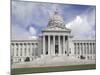 Facade of a Government Building, Missouri State Capitol Building, Jefferson City, Missouri, USA-null-Mounted Photographic Print
