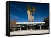 Facade of a Government Building, Palm Springs City Hall, Palm Springs, California-null-Framed Stretched Canvas