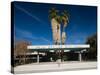 Facade of a Government Building, Palm Springs City Hall, Palm Springs, California-null-Stretched Canvas