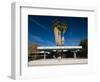 Facade of a Government Building, Palm Springs City Hall, Palm Springs, California-null-Framed Photographic Print
