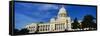 Facade of a government building, State Capitol Building, Little Rock, Arkansas, USA-null-Framed Stretched Canvas