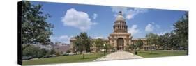Facade of a Government Building, Texas State Capitol, Austin, Texas, USA-null-Stretched Canvas