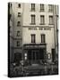 Facade of a Hotel, Hotel Du Nord, Canal Saint-Martin, Paris, Ile-De-France, France-null-Stretched Canvas