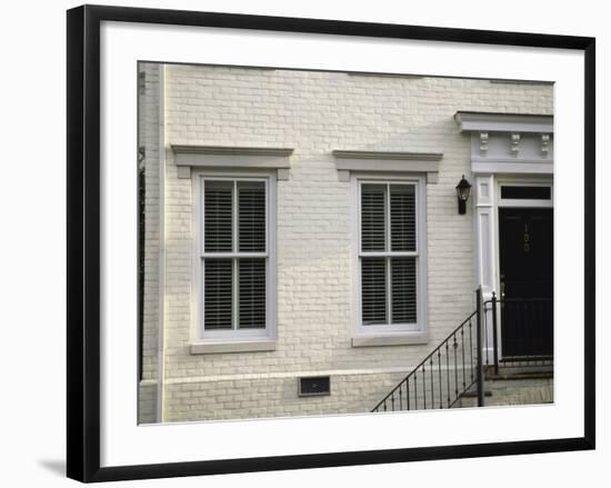 Facade of a House-null-Framed Photographic Print