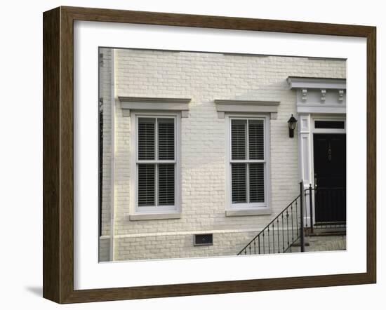 Facade of a House-null-Framed Photographic Print