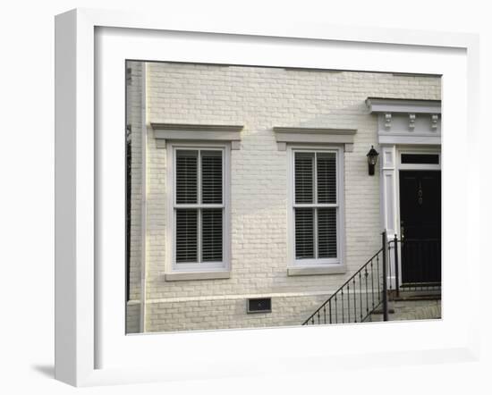 Facade of a House-null-Framed Photographic Print