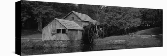 Facade of a Mill, Malbry Mill, Blue Ridge Parkway, North Carolina, USA-null-Stretched Canvas