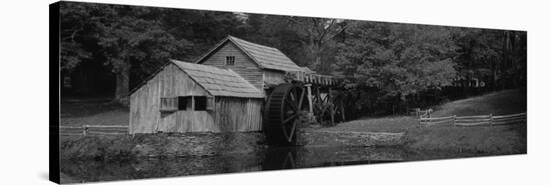 Facade of a Mill, Malbry Mill, Blue Ridge Parkway, North Carolina, USA-null-Stretched Canvas