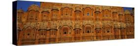 Facade of a Palace, Hawa Mahal, Jaipur, Rajasthan, India-null-Stretched Canvas