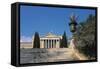 Facade of a Palace in a Garden, Zappeion Garden, Athens, Greece-null-Framed Stretched Canvas