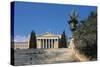 Facade of a Palace in a Garden, Zappeion Garden, Athens, Greece-null-Stretched Canvas