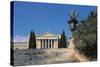 Facade of a Palace in a Garden, Zappeion Garden, Athens, Greece-null-Stretched Canvas