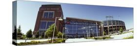 Facade of a Stadium, Lambeau Field, Green Bay, Wisconsin, USA-null-Stretched Canvas