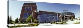 Facade of a Stadium, Lambeau Field, Green Bay, Wisconsin, USA-null-Stretched Canvas