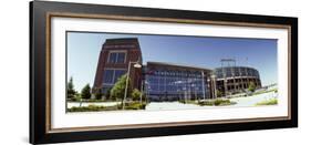 Facade of a Stadium, Lambeau Field, Green Bay, Wisconsin, USA-null-Framed Photographic Print