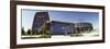 Facade of a Stadium, Lambeau Field, Green Bay, Wisconsin, USA-null-Framed Photographic Print