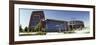 Facade of a Stadium, Lambeau Field, Green Bay, Wisconsin, USA-null-Framed Photographic Print