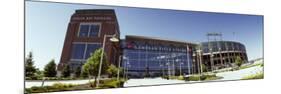 Facade of a Stadium, Lambeau Field, Green Bay, Wisconsin, USA-null-Mounted Photographic Print