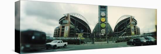 Facade of a Stadium, Qwest Field, Seattle, Washington State, USA-null-Stretched Canvas