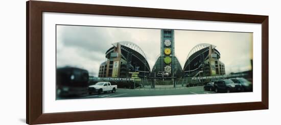 Facade of a Stadium, Qwest Field, Seattle, Washington State, USA-null-Framed Photographic Print
