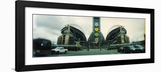 Facade of a Stadium, Qwest Field, Seattle, Washington State, USA-null-Framed Photographic Print