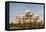 Facade of a Temple, Akshardham, Delhi, India-jackmicro-Framed Stretched Canvas