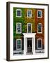 Facade of an English House with Ivy Leaves - Mallinson House in St Albans - London - UK-Philippe Hugonnard-Framed Photographic Print