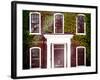 Facade of an English House with Ivy Leaves - Mallinson House in St Albans - London - UK-Philippe Hugonnard-Framed Photographic Print