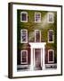 Facade of an English House with Ivy Leaves - Mallinson House in St Albans - London - UK-Philippe Hugonnard-Framed Photographic Print