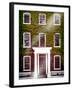 Facade of an English House with Ivy Leaves - Mallinson House in St Albans - London - UK-Philippe Hugonnard-Framed Photographic Print