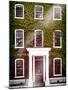 Facade of an English House with Ivy Leaves - Mallinson House in St Albans - London - UK-Philippe Hugonnard-Mounted Photographic Print