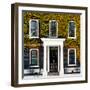 Facade of an English House with Ivy Leaves - Mallinson House in St Albans - London - UK-Philippe Hugonnard-Framed Photographic Print