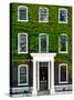 Facade of an English House with Ivy Leaves - Mallinson House in St Albans - London - UK-Philippe Hugonnard-Stretched Canvas