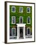 Facade of an English House with Ivy Leaves - Mallinson House in St Albans - London - UK-Philippe Hugonnard-Framed Photographic Print