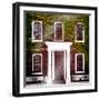 Facade of an English House with Ivy Leaves - Mallinson House in St Albans - London - UK-Philippe Hugonnard-Framed Photographic Print